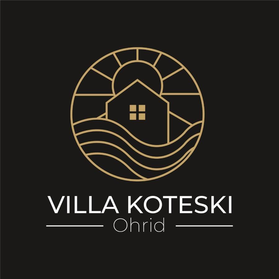 Villa Koteski オフリド エクステリア 写真